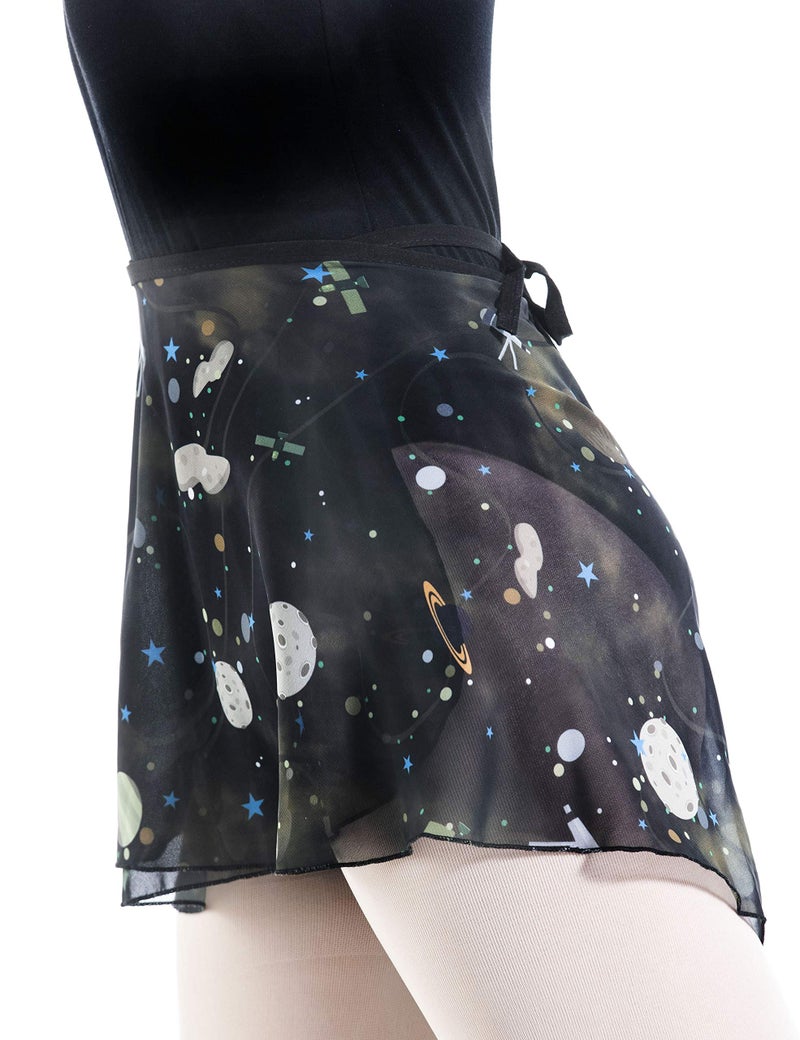 Dance Favourite Ballet Chiffon Wrap Skirts for Women Short and Girls W006 (Skirts 007) - Image 1